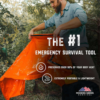 Modern Needs Emergency Sleeping Bag Thermal Bivy Sack