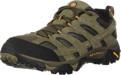 Merrell Men's Moab 2 Vent hiking shoe with breathable mesh upper and rugged outsole for outdoor trekking and trail walking.