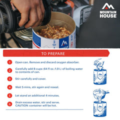 Mountain House Chili Mac with Beef Freeze-Dried Camping Food, 10 Servings