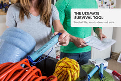 LifeStraw personal water filter in hydration gear, designed for hiking, camping, travel, and emergency preparedness.