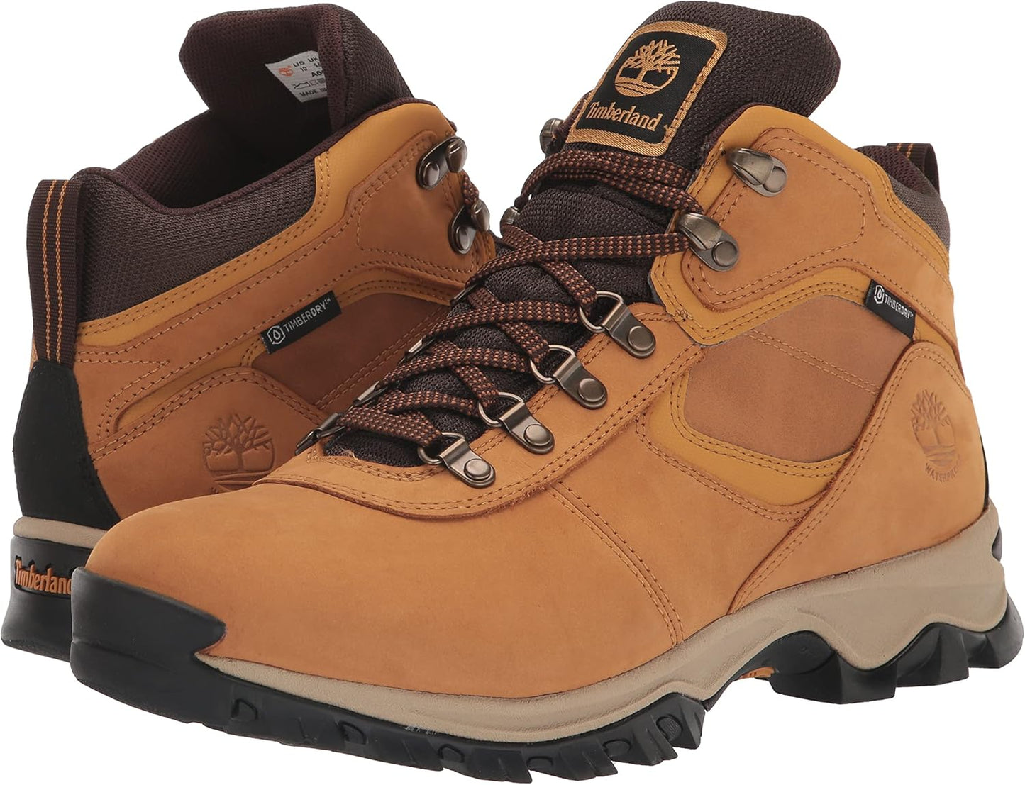 Timberland Men's Mt. Maddsen Mid Leather Waterproof Hiking Boot