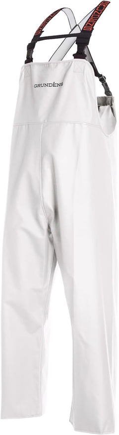 Grundens Men's Shoreman Bib Pants - Stain-Resistant and Waterproof Seafood Processing Bibs - Peak Performance Outfitters