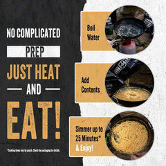Ready Hour 120 Serving Entree Bucket-Freeze Dried Emergency Food Supply-Survival Meals with Long Shelf Life-Prepper Essentials for Disaster, Camping, Hiking, or Outdoor Use