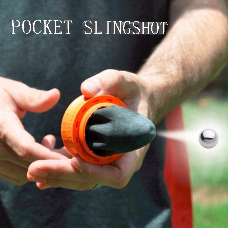 Pocket Slingshot Catapult Kit for EDC Self Defense and Hunting - Peak Performance Outfitters