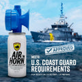 Guard Dog Security Air Horn for Safety, Loud Blow Horn, Hand Held Mini Air Horn, Fog and Boat Horn for Marine, Football Games, Sporting Events and Outdoor Alarms, Powerful 1-Mile Sound Blast 1.4 Oz