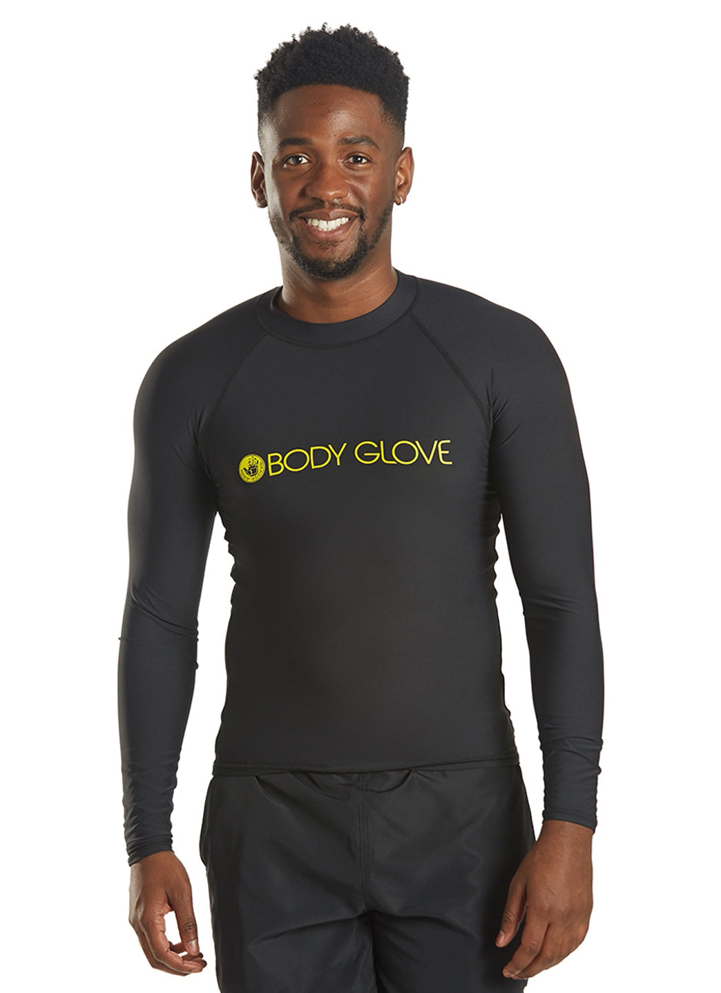 Body Glove men's basic long sleeve fitted rash guard