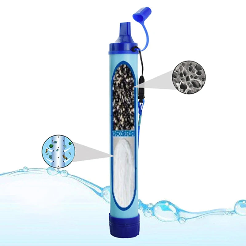 Portable Water Purifier for Outdoor Survival and Emergency Elements - Peak Performance Outfitters