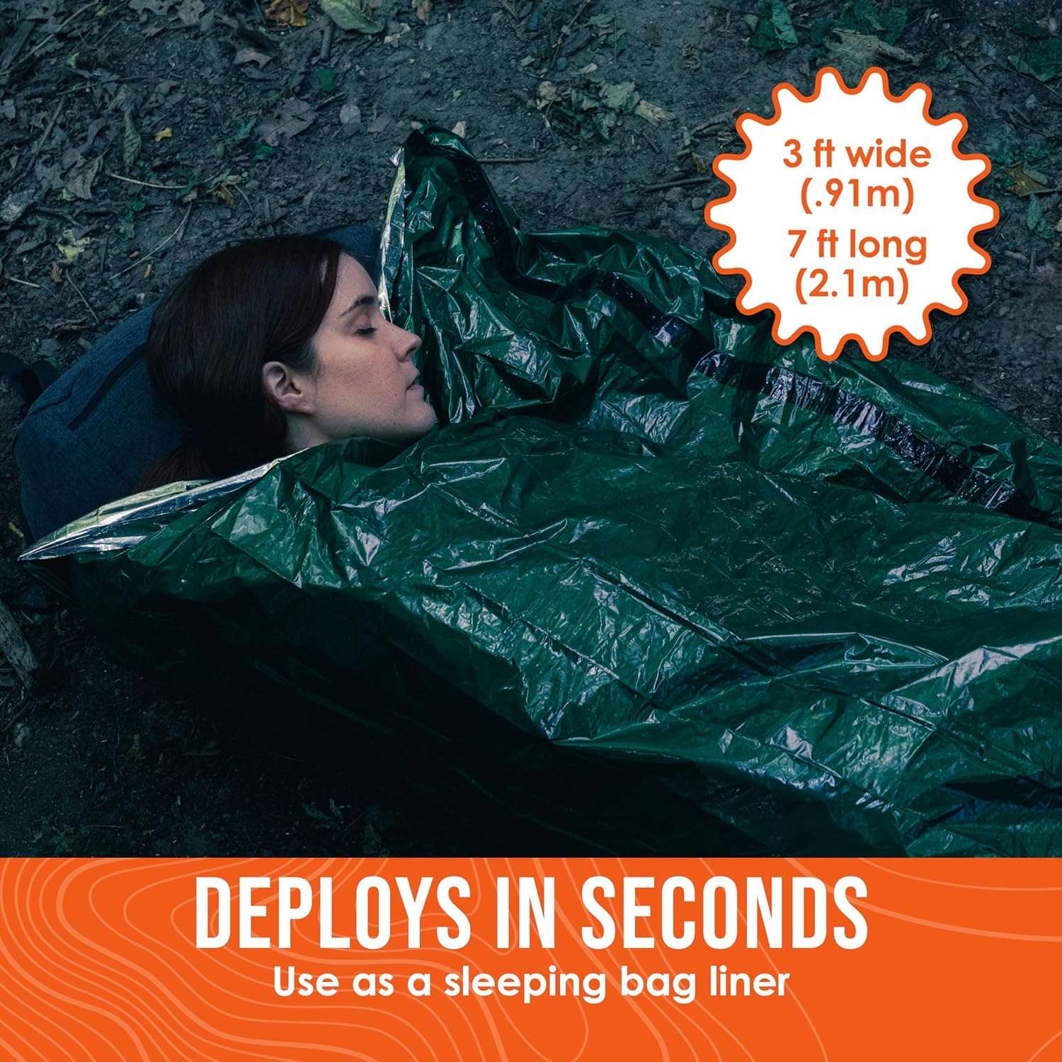 Go Time Gear Life Bivy Emergency Survival Sleeping Bag