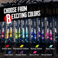TrailBuddy trekking poles made of lightweight 7075 aluminum, collapsible hiking sticks for men, women, and seniors on outdoor trails.