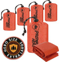 Prepared Hero Survival Bag - 2 Pack - Emergency Sleeping Bag, Thermal Bivy Sack for Camping, Hiking, Outdoor. Lightweight, Portable, Survival Shelter.