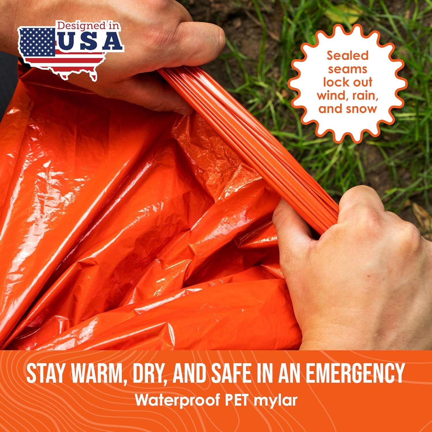 Go Time Gear Life Bivy Emergency Survival Sleeping Bag