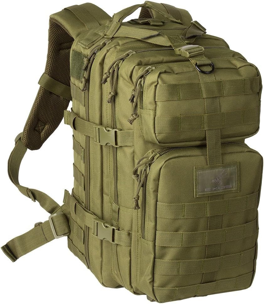 Bravo 34L Travel and Work Backpack for Men, Olive Drab - Peak Performance Outfitters