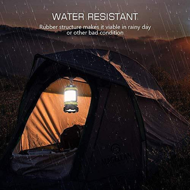 Rechargeable Camping Lantern with 4000mAh Power Bank and Flashlight - Peak Performance Outfitters