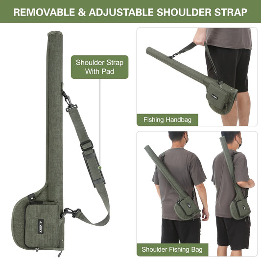 9-foot fly fishing rod and reel combo complete starter kit with 10 flies and carry bag