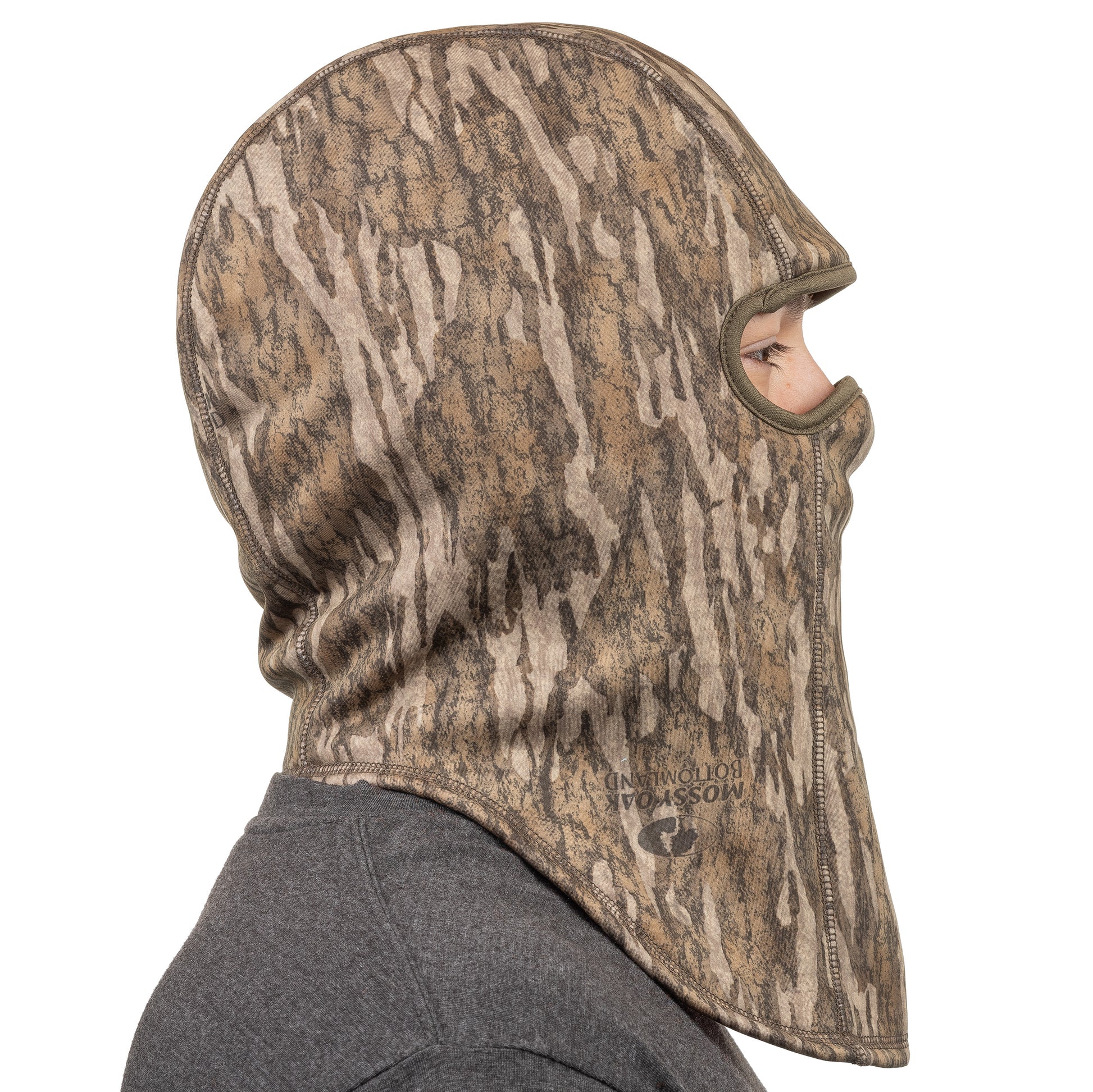 Men's Delta Heavyweight Reversible Balaclava in Mossy Oak Bottomland® Pattern - Peak Performance Outfitters