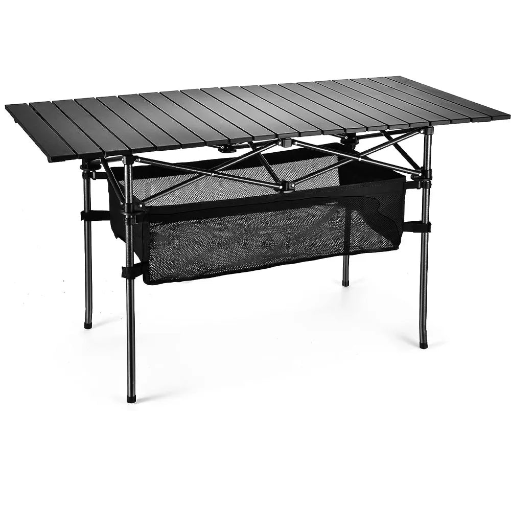 Portable Aluminum Camping Picinic Table - Waterproof and Rust Resistant - Peak Performance Outfitters