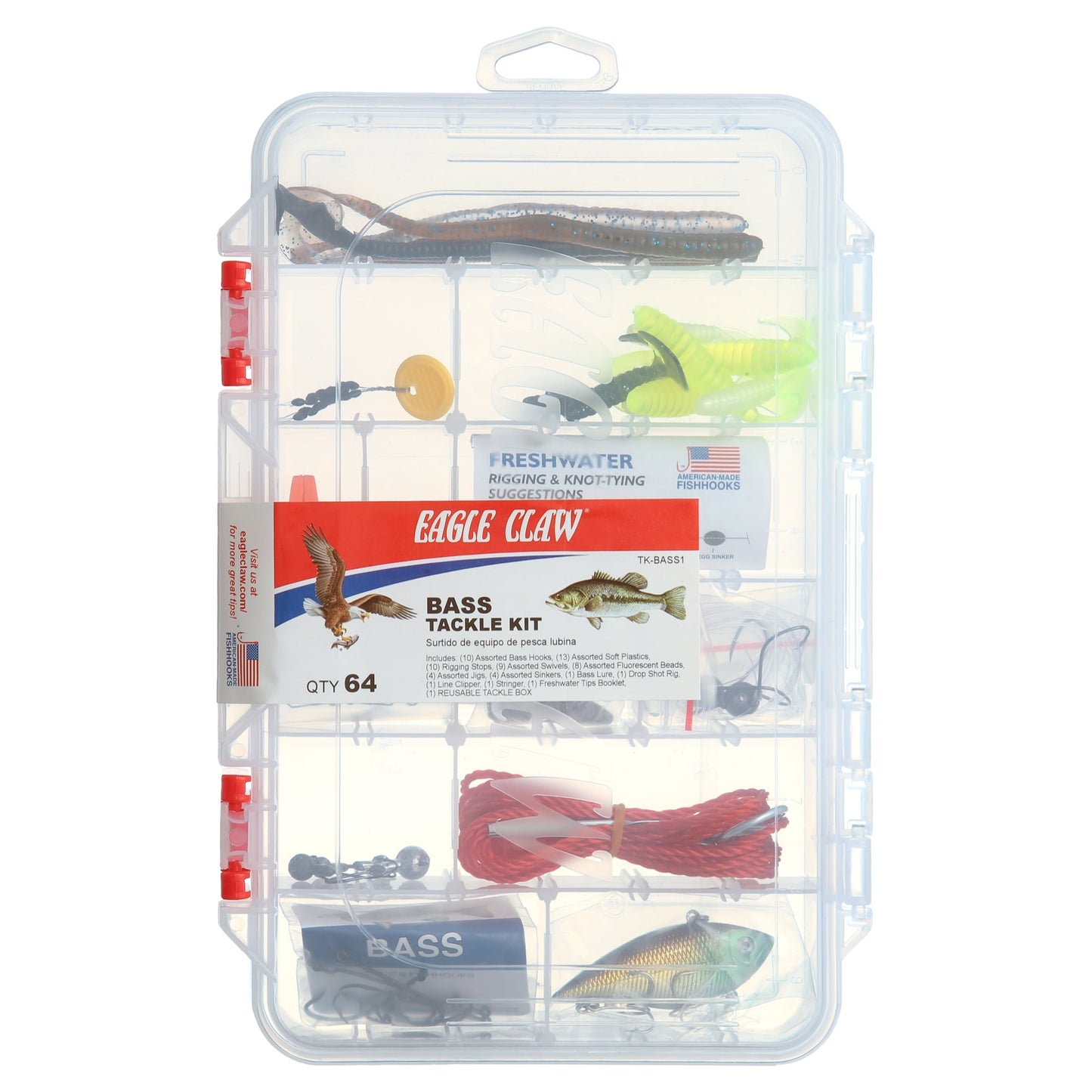 Professional Fishing Tackle Kit with 55 Pieces - Peak Performance Outfitters