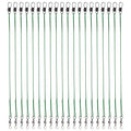 100-Piece Stainless Steel Fishing Leaders Kit — Wire Leaders, Swivels & Snap Connectors for Saltwater & Freshwater