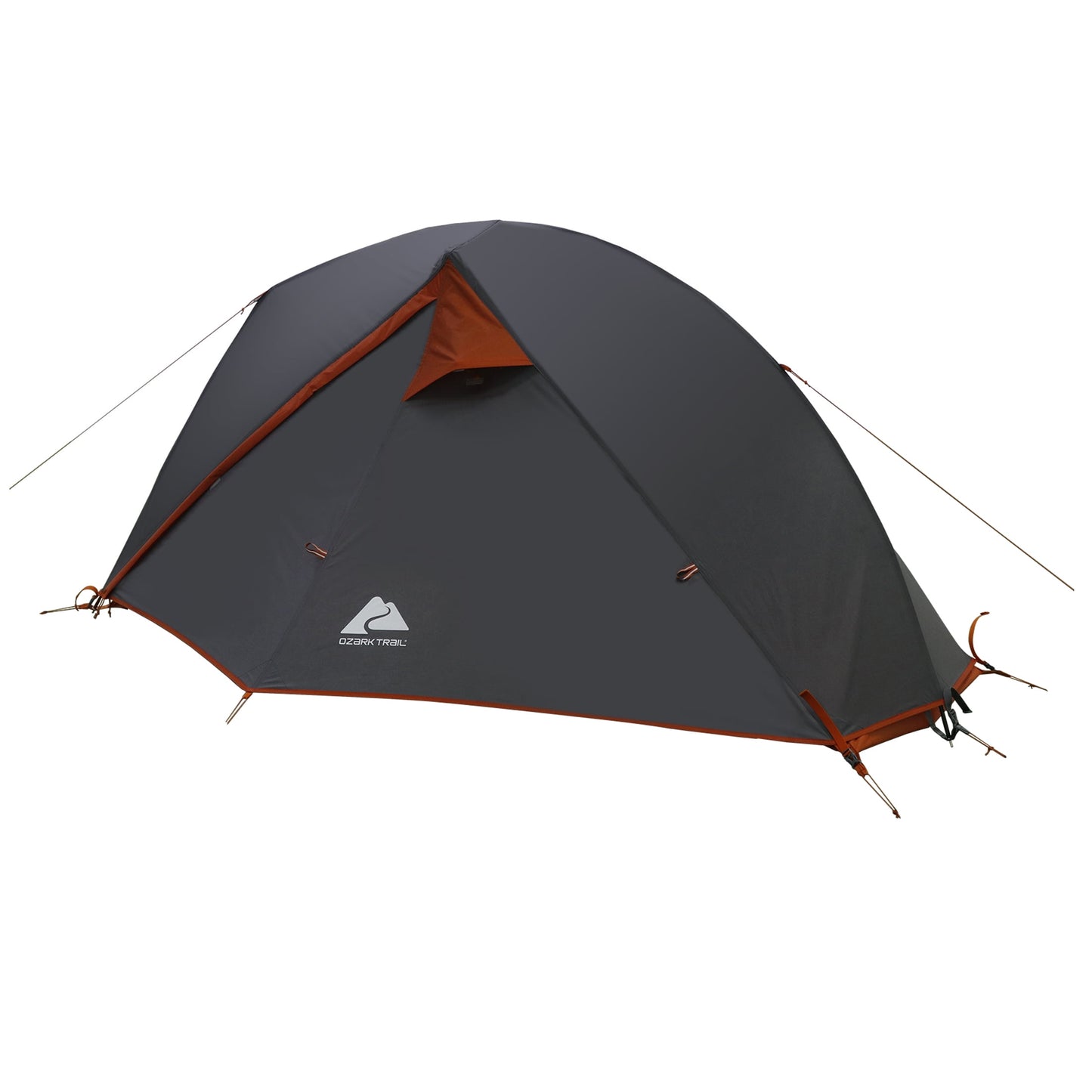 Single-Person Lightweight Backpacking Tent, 82 x 51 Inches, 3.65 lb Carry Weight, Orange - Peak Performance Outfitters