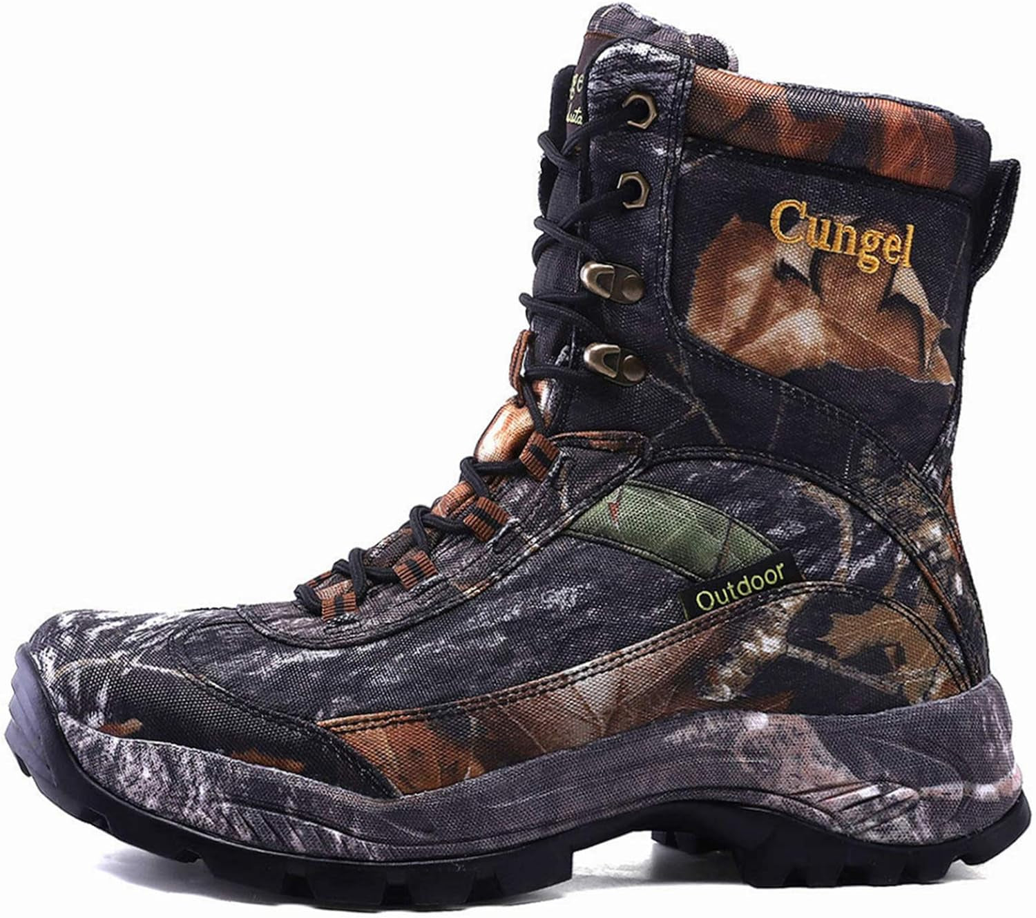 Men's Waterproof Camo Hunting Boots: Anti-Slip, Lightweight, and Durable Outdoor Hiking Shoes - Peak Performance Outfitters