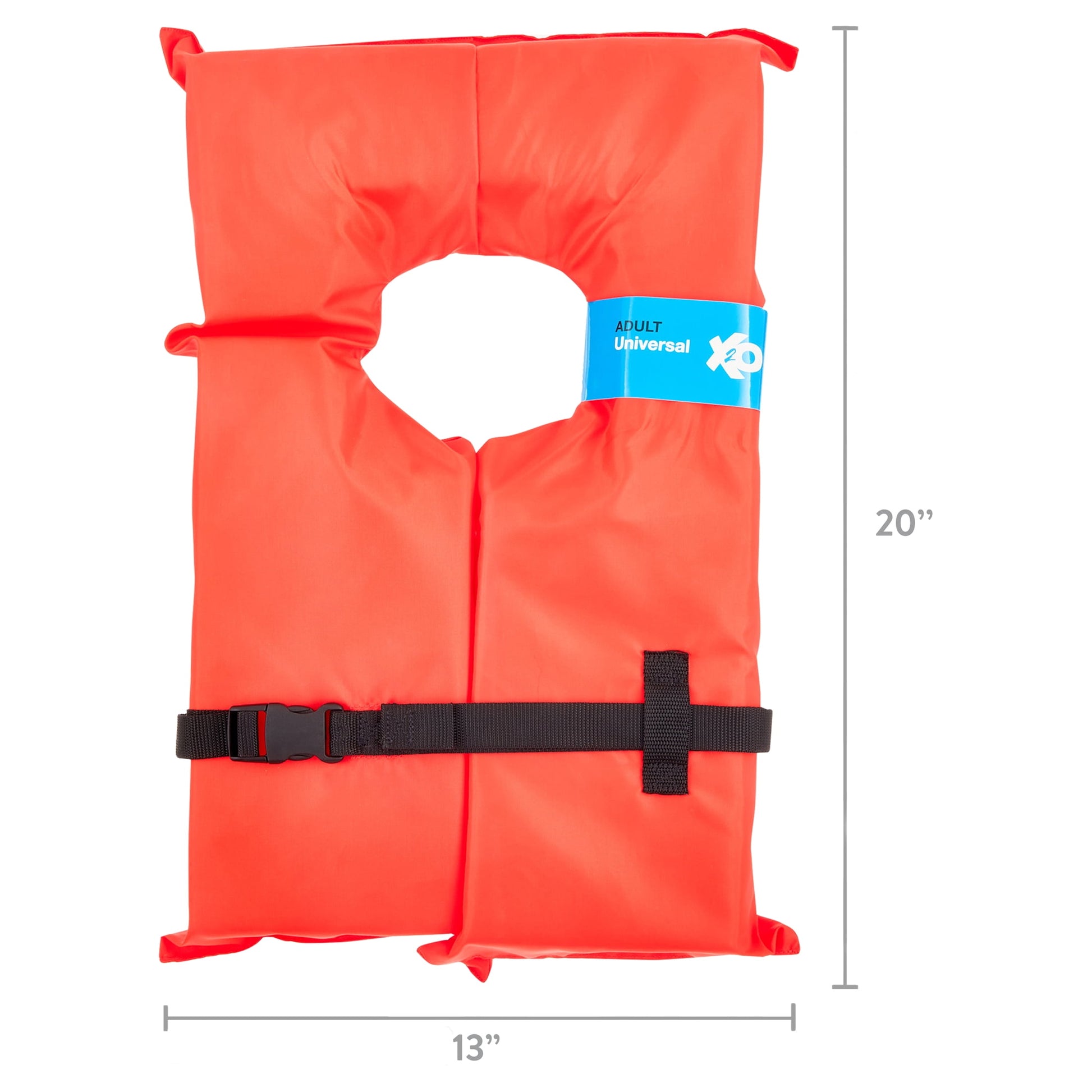 Adult Orange U.S. Coast Guard Approved Type II Life Jacket - Peak Performance Outfitters