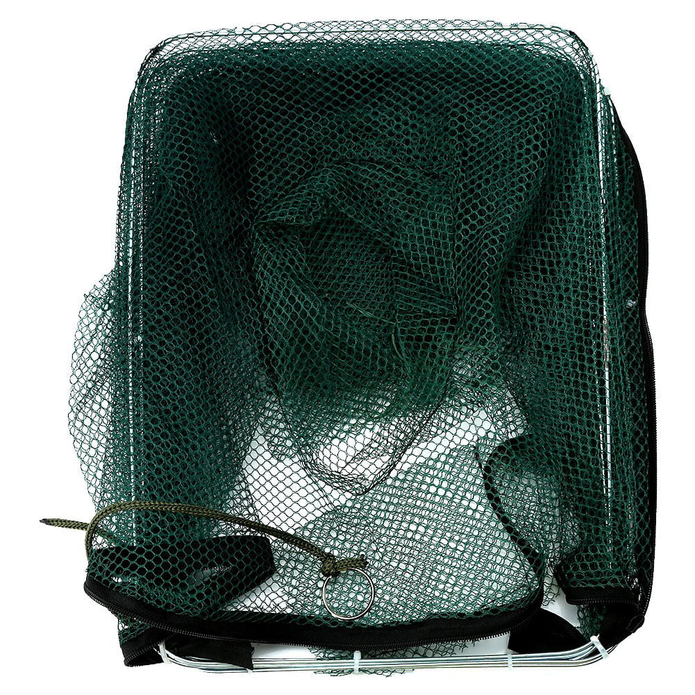 Nylon Foldable 6-Hole Automatic Fishing Net Shrimp Cage for Crab and Fish - Peak Performance Outfitters