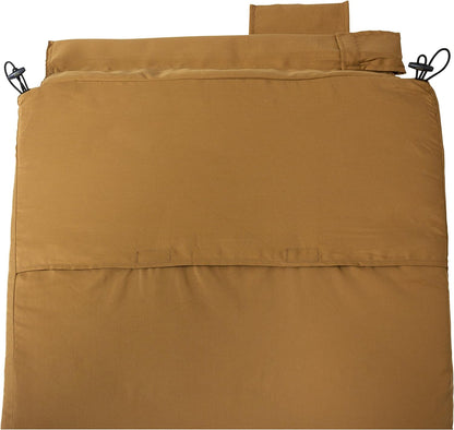 Canvas camp pad 3 inch thick sleeping pad for car camping