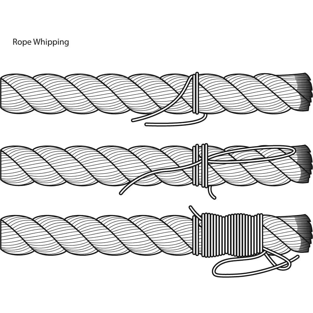 White 1/8" x 50ft Paracord Rope - Durable and Versatile Outdoor Cordage - Peak Performance Outfitters