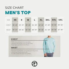 Men's Long Sleeve Outdoor T-Shirt with UPF 50+ Sun Protection for Fishing, Running, Hiking, and Swimming - Peak Performance Outfitters