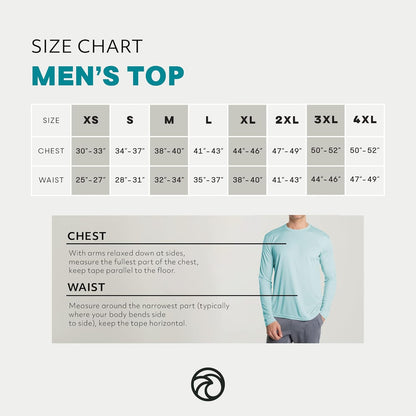 Men's Long Sleeve Outdoor T-Shirt with UPF 50+ Sun Protection for Fishing, Running, Hiking, and Swimming - Peak Performance Outfitters