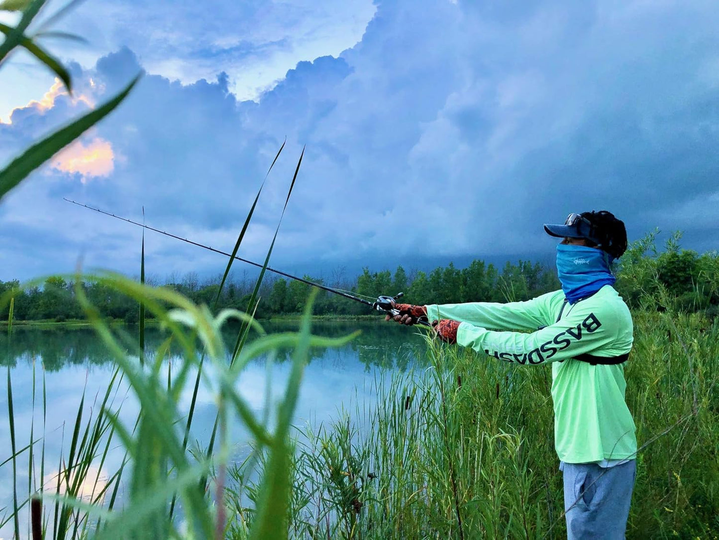 Men's Fishing Long Sleeve T-Shirt with UV Sun Protection UPF 50+ - Peak Performance Outfitters