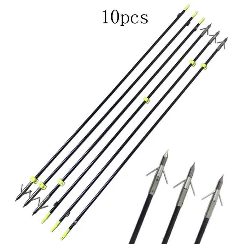 Fiberglass Compound Bow Hunting Arrow for Archery and Slingshot Hunting - Peak Performance Outfitters