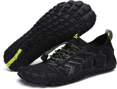 UBFEN Water Shoes Aqua Swim Shoes Mens Womens Beach Sports Quick Dry Barefoot for Boating Fishing Diving Surfing