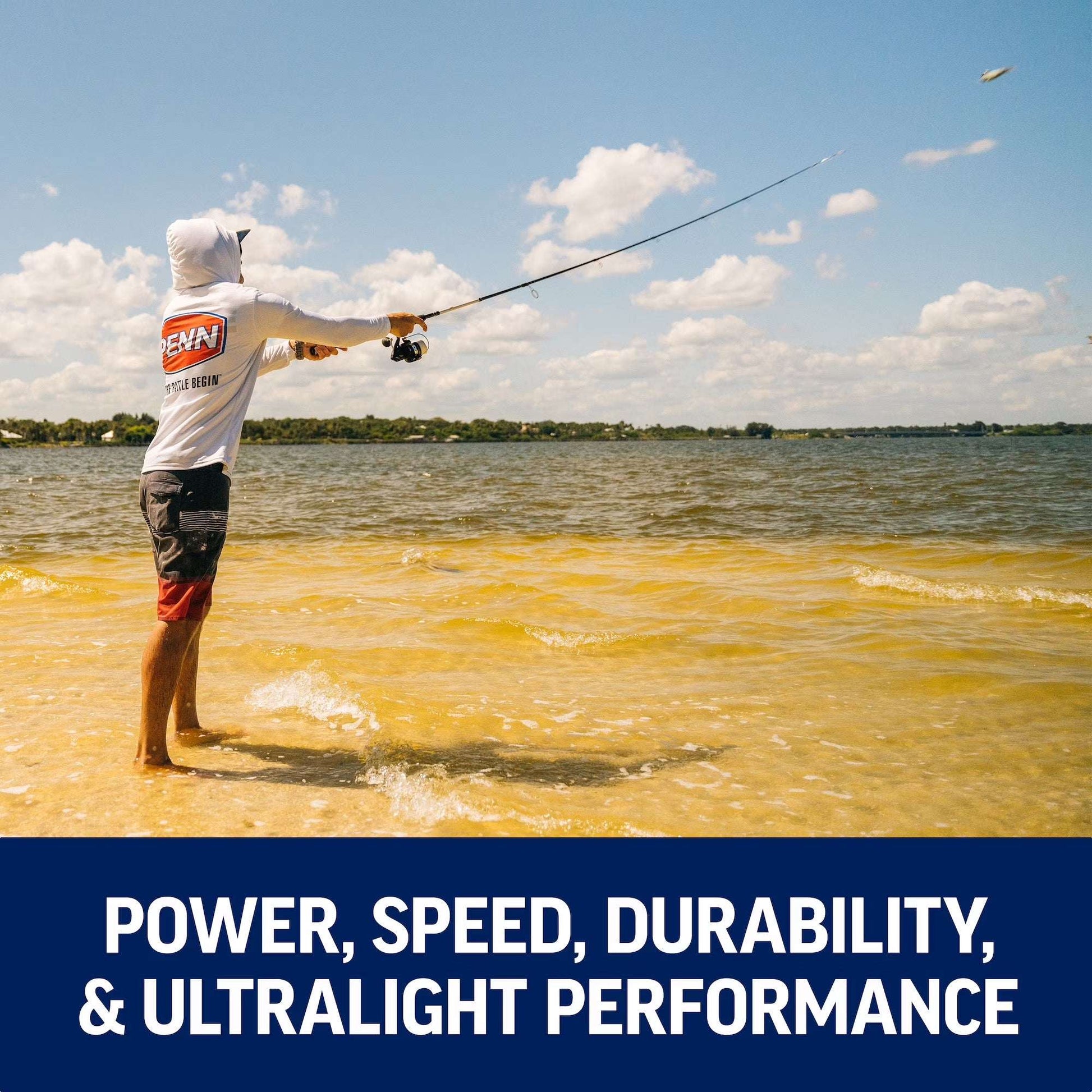 Pursuit® IV Combo, 10' Heavy Fishing Rod, 8000 Size Reel