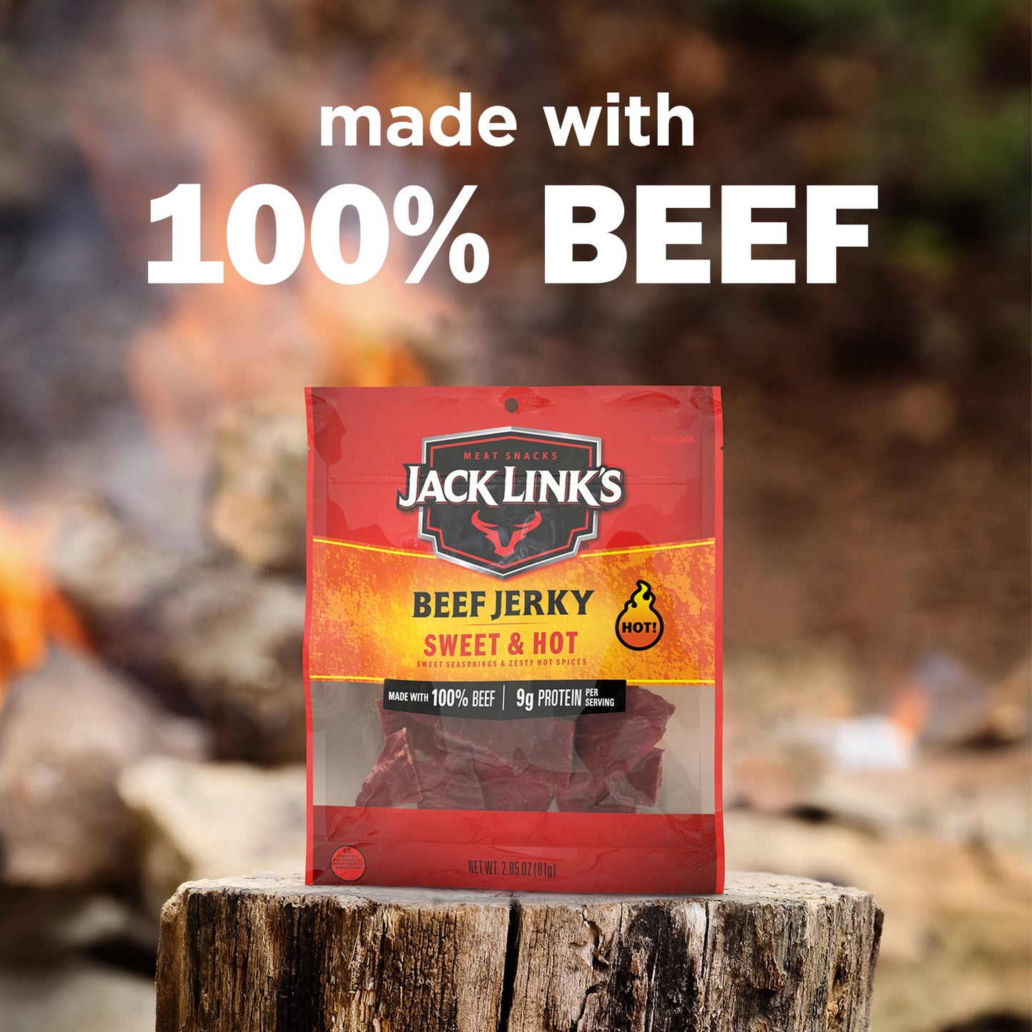Jack Link's Beef Jerky, Sweet & Hot 2.85 oz