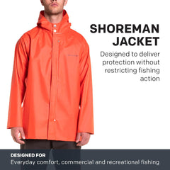Grundens Shoreman jacket — waterproof stain-resistant fishing outerwear