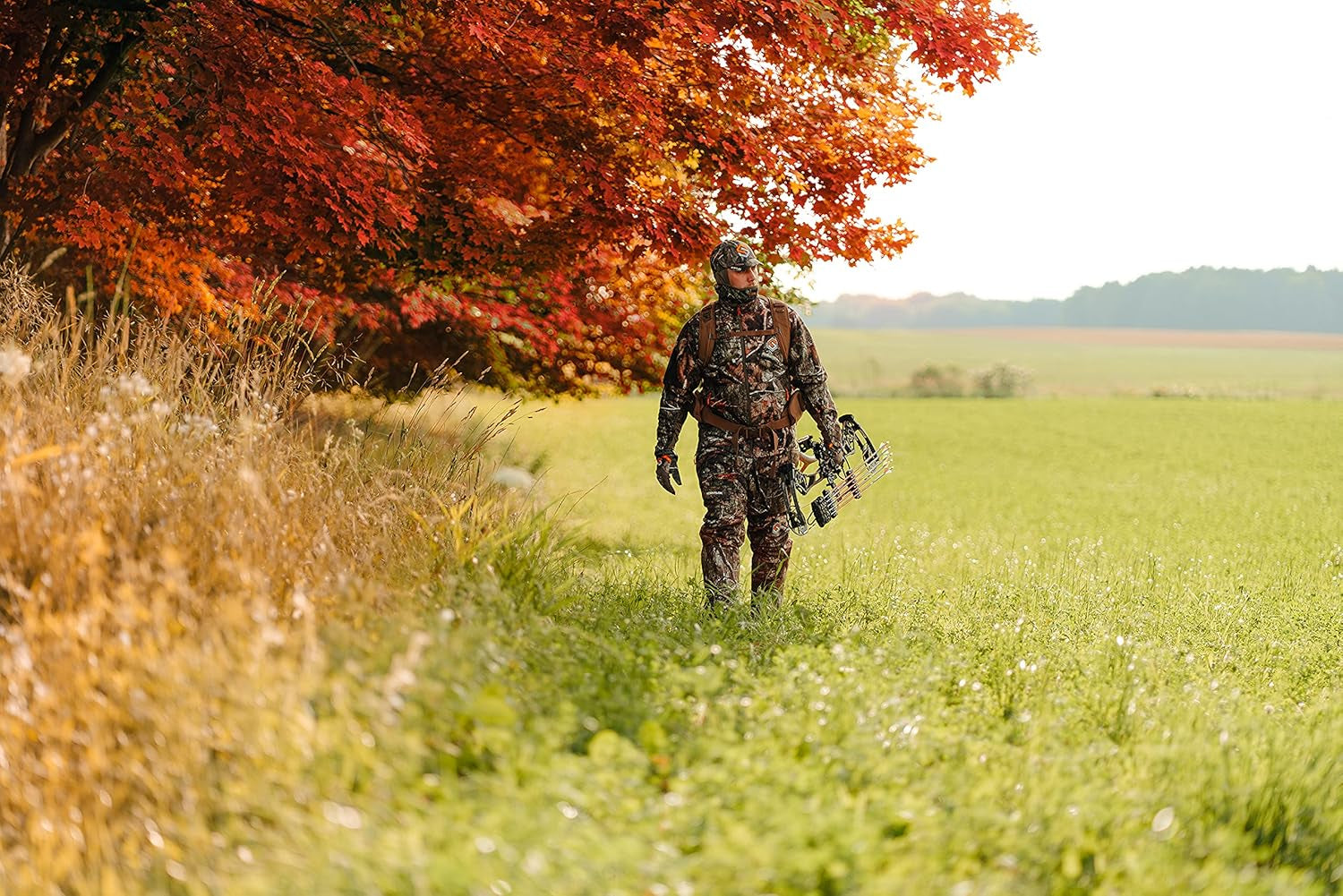 Forefront Camo Hunting Pants - Midweight Water Repellent Pants with Carbon Alloy Odor Reducing Technology - Peak Performance Outfitters