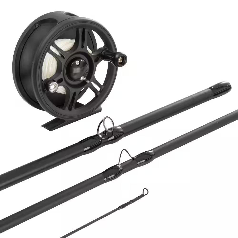 8-Foot Fly Fishing Combo Set with Carrying Bag