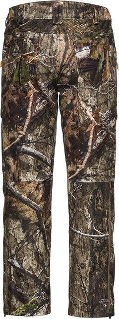 Forefront Camo Hunting Pants - Midweight Water Repellent Pants with Carbon Alloy Odor Reducing Technology - Peak Performance Outfitters