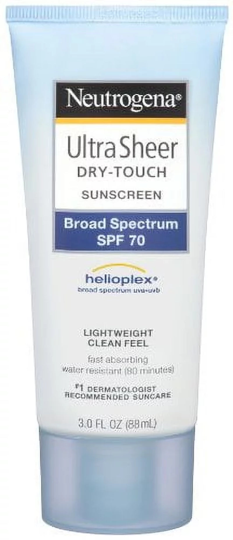 Ultra Sheer Broad Spectrum SPF 70 Sunscreen Lotion, 3 oz - Peak Performance Outfitters