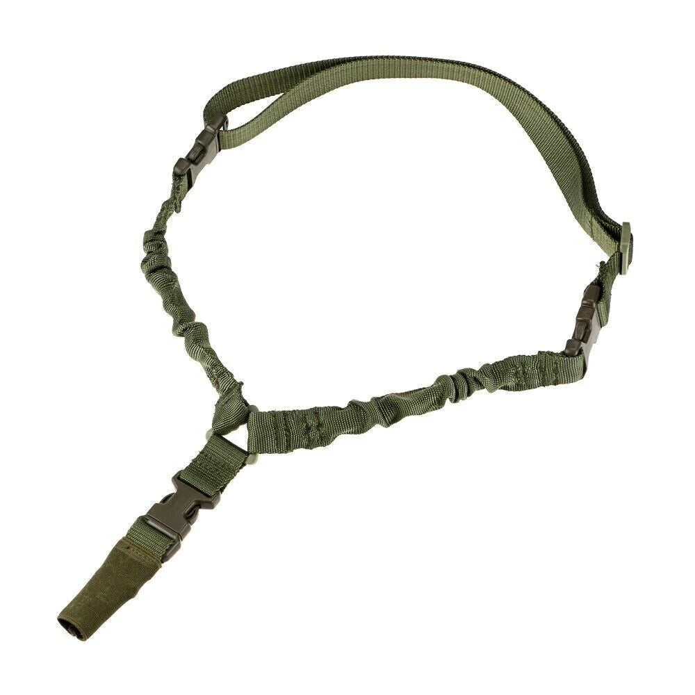 Durable Tactical Single Point Rifle Sling with Adjustable Length and Quick Detach Buckle - Peak Performance Outfitters