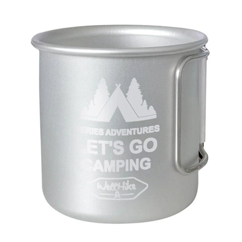 Aluminium Alloy Folding Camping Mug - 300ML Ultra-Light Travel Water Cup - Peak Performance Outfitters