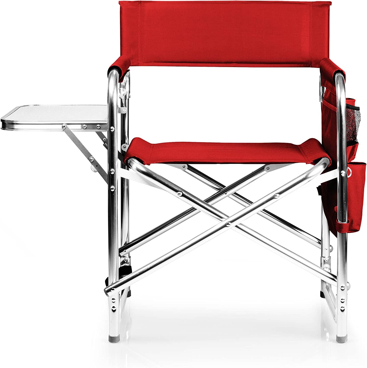 ONIVA Brand Sports Chair with Side Table - Red - Peak Performance Outfitters