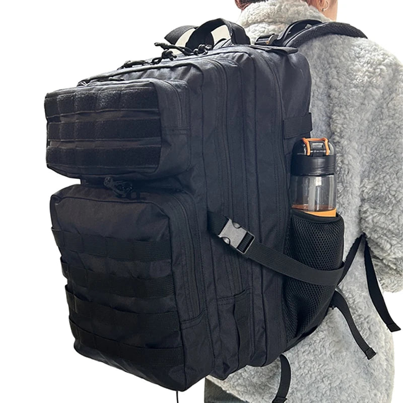 Outdoor Tactical Backpacks with Bottle Holder - Ideal for Camping, Hiking, Trekking, Fishing, and Hunting - Peak Performance Outfitters