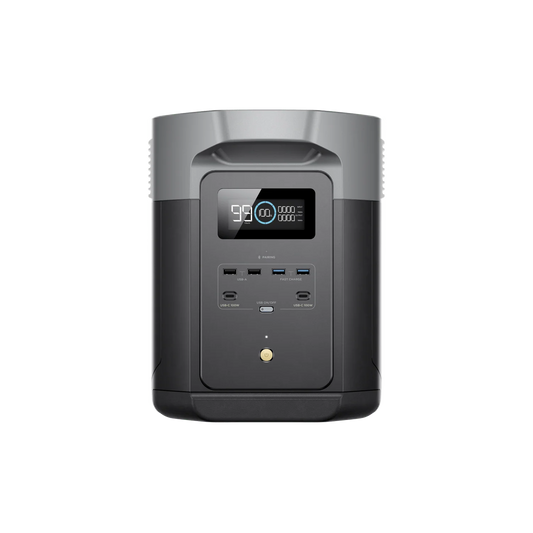 Ecoflow Portable Power Station DELTA 2 Max, 2400W LFP Solar Generator, 2046Wh Solar - Peak Performance Outfitters