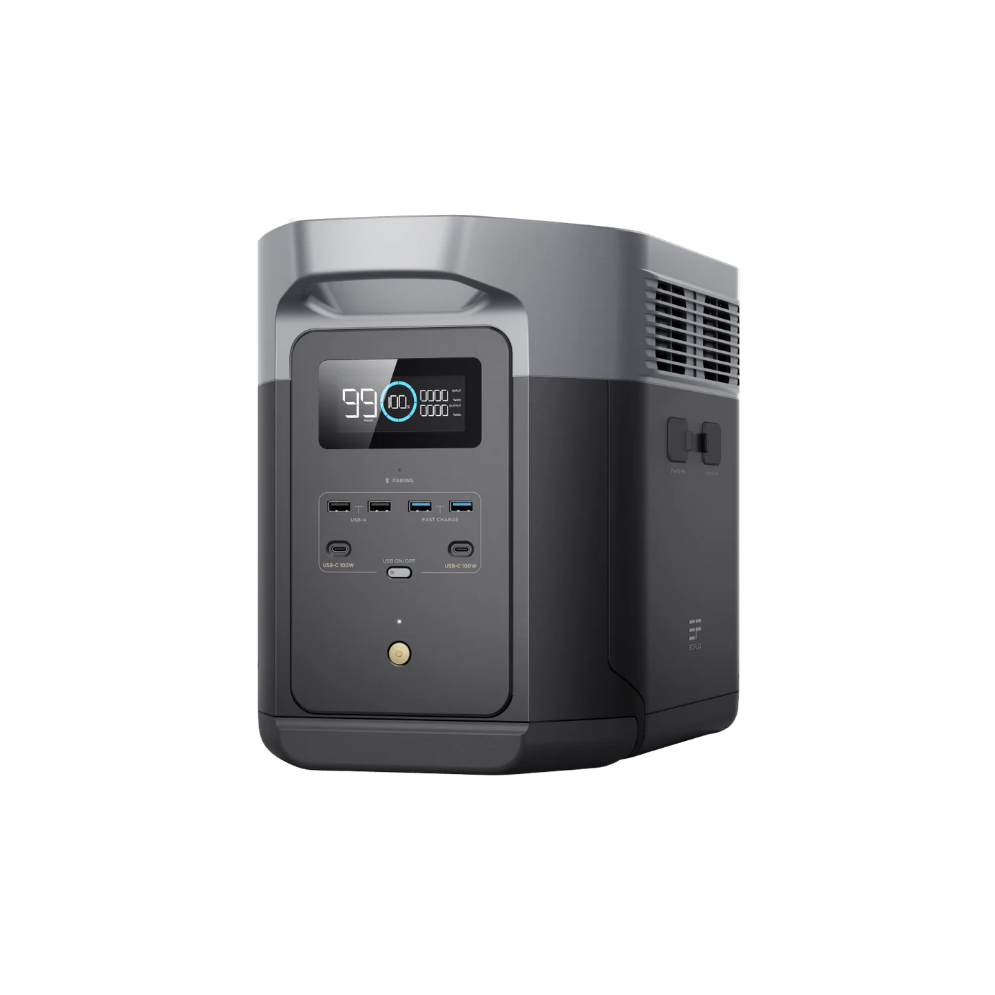 Ecoflow Portable Power Station DELTA 2 Max, 2400W LFP Solar Generator, 2046Wh Solar Powered Generator for Home Backup