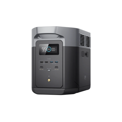 Ecoflow Portable Power Station DELTA 2 Max, 2400W LFP Solar Generator, 2046Wh Solar Powered Generator for Home Backup