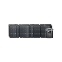 Ecoflow Portable Power Station DELTA 2 Max, 2400W LFP Solar Generator, 2046Wh Solar Powered Generator for Home Backup