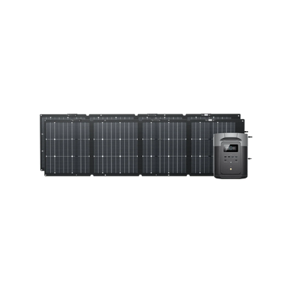 Ecoflow Portable Power Station DELTA 2 Max, 2400W LFP Solar Generator, 2046Wh Solar Powered Generator for Home Backup