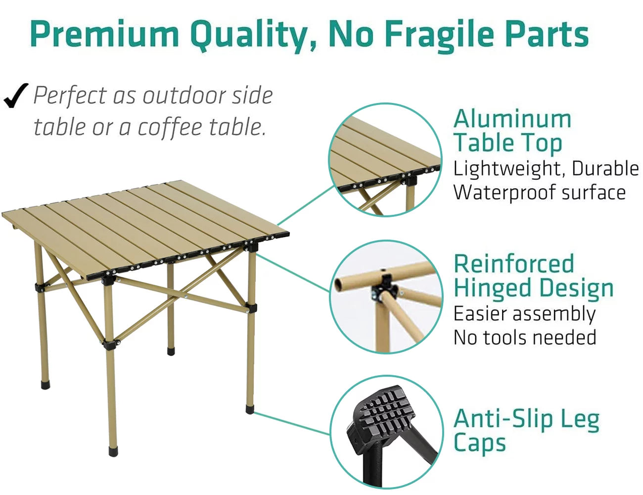 Portable Folding Camping Table for Outdoor Activities - Peak Performance Outfitters